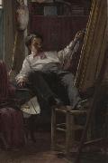 Self-Portrait of the Artist in His Studio Thomas Hovenden